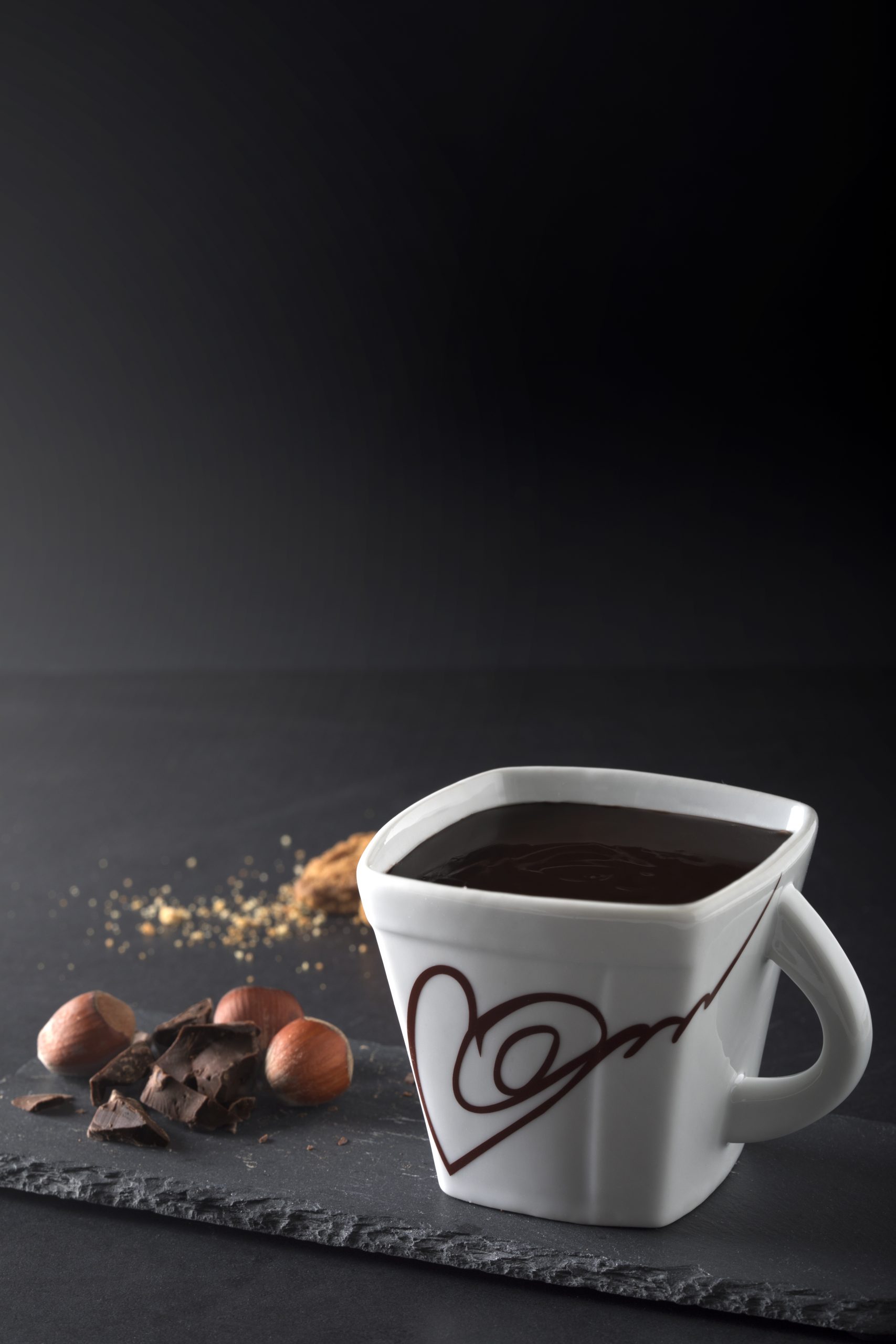 Chocolat chaud mono-dose 4 blanc à la noisette - Arômes & Douceurs